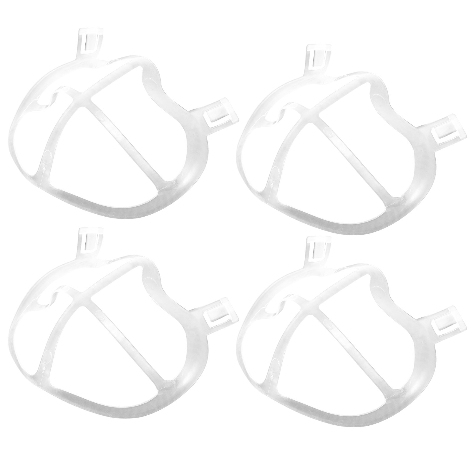 10Pcs Ultra-Thin Soft Silicone - Silicone Mask Bracket 评论和价格