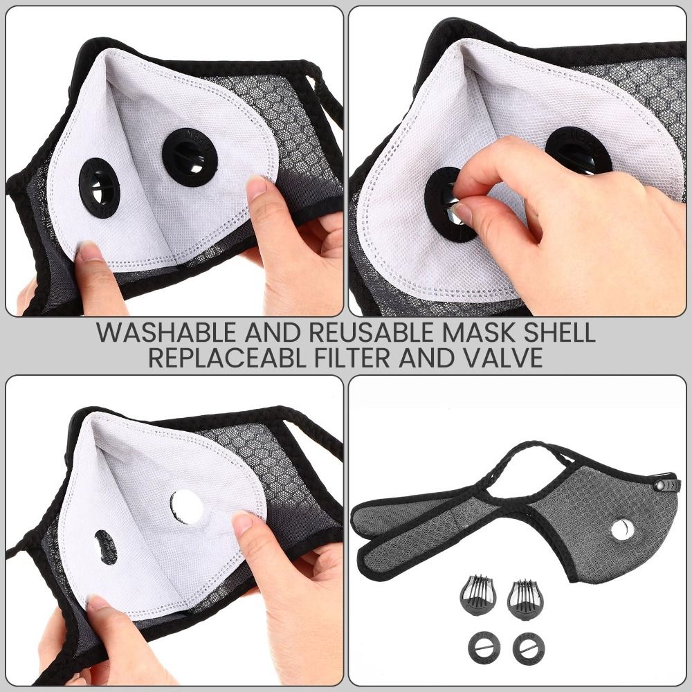 Breathable Ergonomic Dust Mask - Anti Pollution Mask 评论和价格