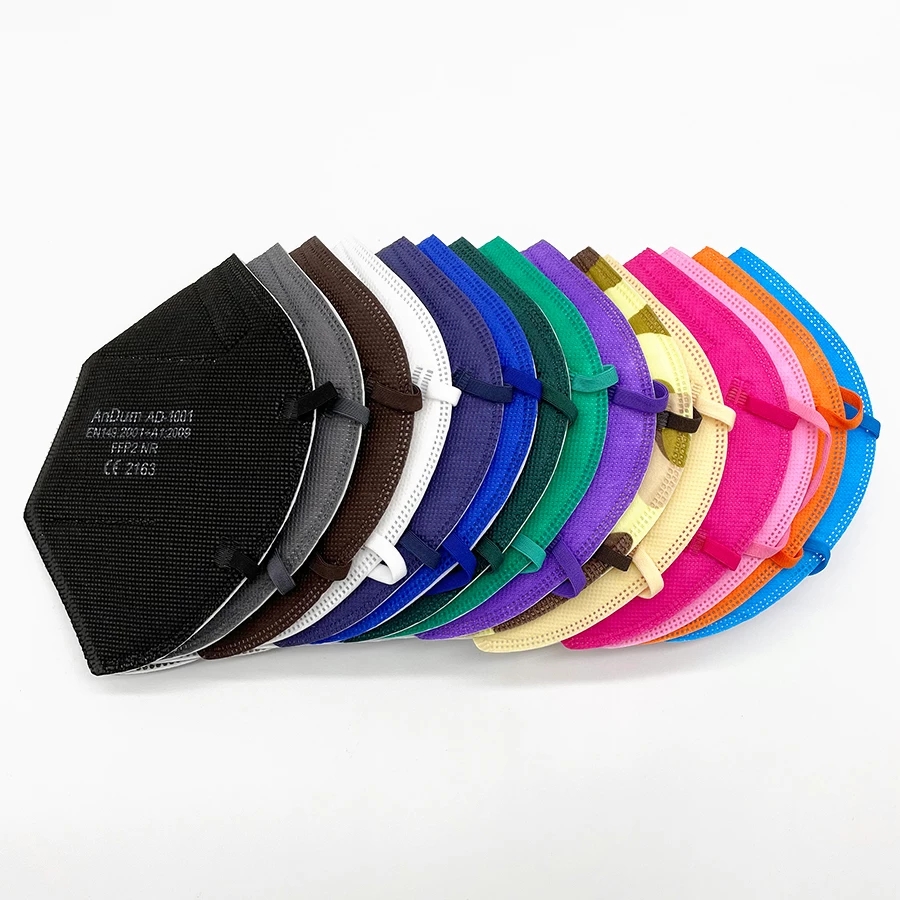 5PCS FFP2 Mask CE Approved Fil - Anti Pollution Mask 评论和价格