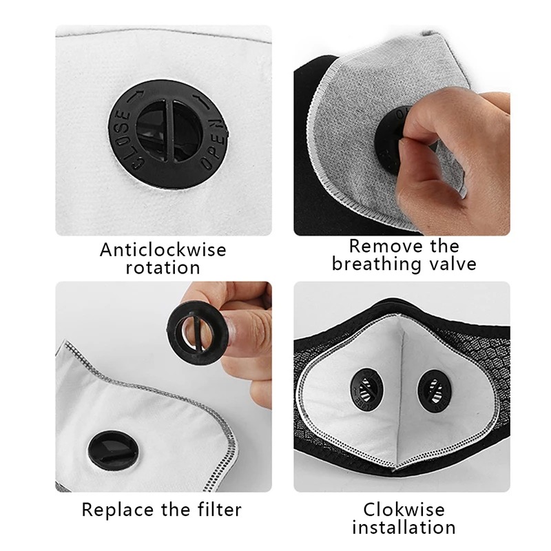 Cycling Dustproof PM2.5 Active - Anti Pollution Mask 评论和价格